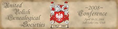 United Polish Genealogical Seminar 2008