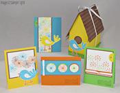 Good Friend Birdhouse Card Set