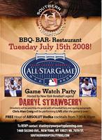 Darryl Strawberry MLB All Star Game Party