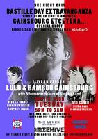 GAINSBOURG ETCETERA - BASTILLE DAY at THE BEEHIVE