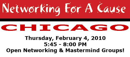 Networking For A Cause FEBRUARY!