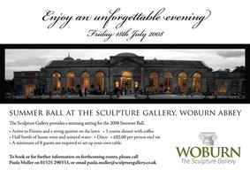 Summer Ball At Woburn Abbey  18th July 2008
