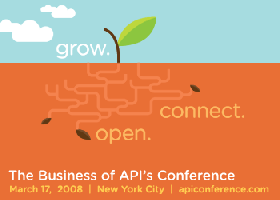 The Business of APIs Conference 2008 NYC