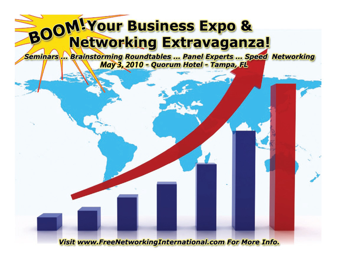 2010 BOOM Your Business Expo & Networking Extravaganza 2010 BOOM Your Business Expo Front