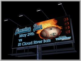 Opening Day - Brainerd Blue Thunder vs Saint Cloud River...