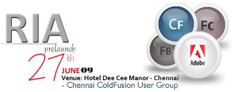 Chennai CFUG: ColdFusion and Flash Platform Pre Launch...