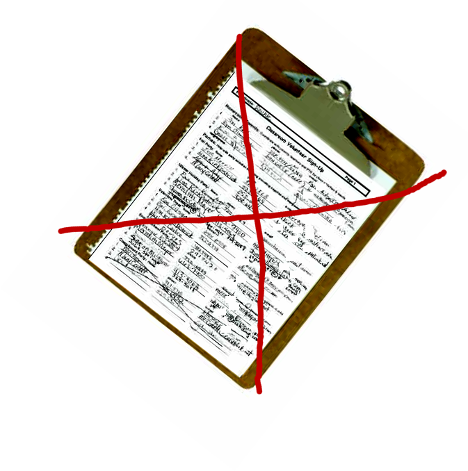 Clipboard Sign Up Sheet Forms