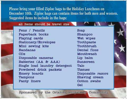 Operation Ziploc Operation Ziploc Items