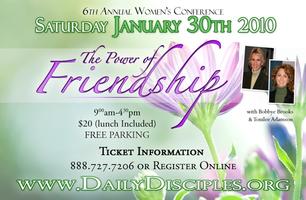 One Day Women's Conference: The Power of Friendship