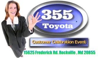 355 Toyota Customer Appreciation Night FREE Tickets & Prizes