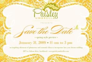 Save the Date: A Boutique Wedding Experience