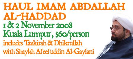 Haul Imam Abdallah Al-Haddad