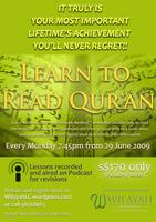 Wilayah Method Qur`anic Reading Programmes Summer 2009