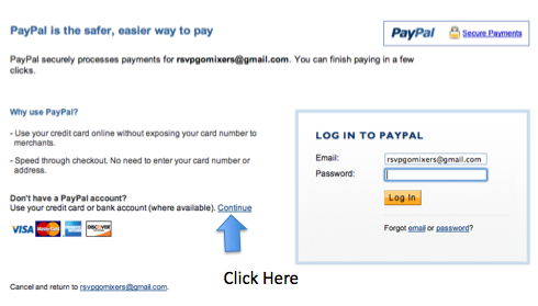 PayPal Alternate Payment Option