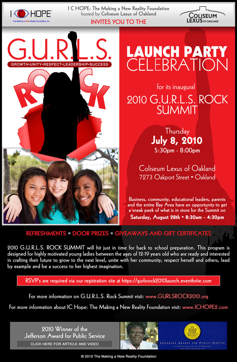 GURLS Rock Launch Party!