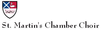 St. Martin's Chamber Choir 2009-10 Season Subscriptions