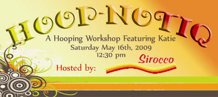 Hoop-notiq, A Hooping Workshop featuring Katie Kizer