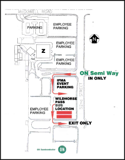 map of ON Semi parking
