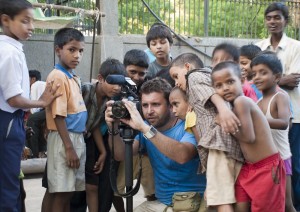 Philip Bloom on location