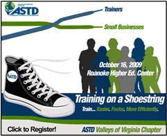 Training on a ShoeString:  Special ASTD Seminar