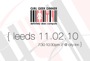 Girl Geek Dinner {February}