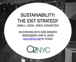 Ezio Manzini at o2NYC
