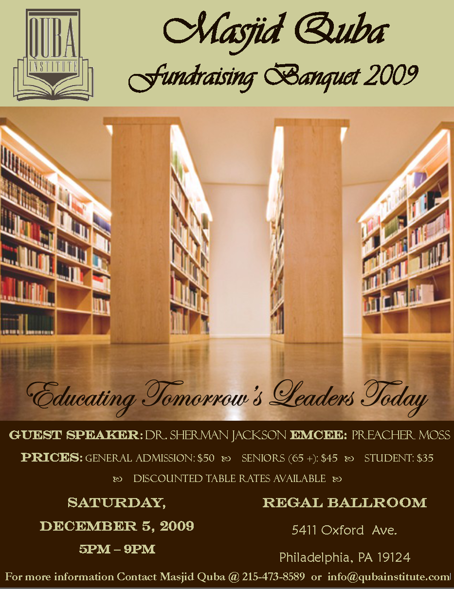 Banquet Flier
